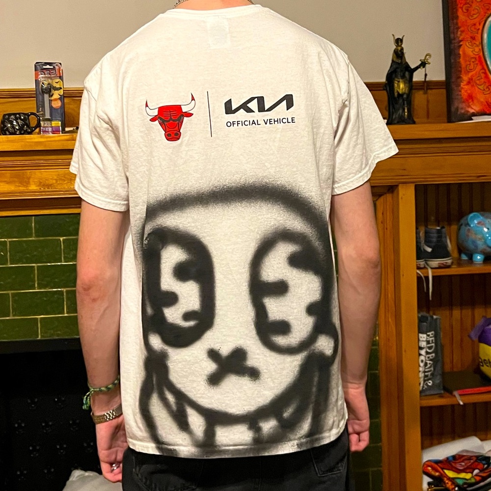 1 of 1 Sprayed Bulls Tee (Washable)